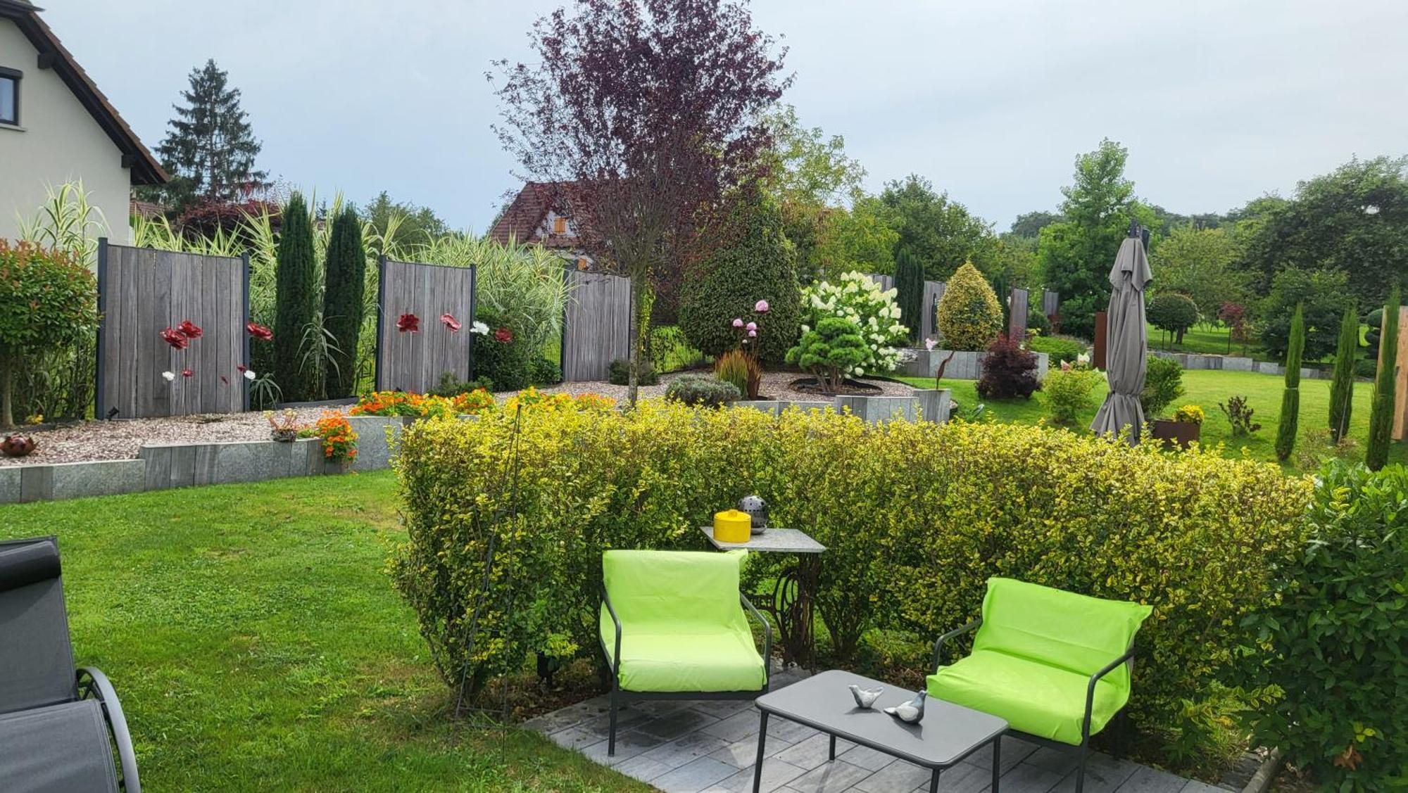 Le Jardin Des Pies Bed & Breakfast Manspach Dış mekan fotoğraf